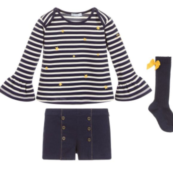 Adorable Tutto Piccolo 3 piece outfit NWT